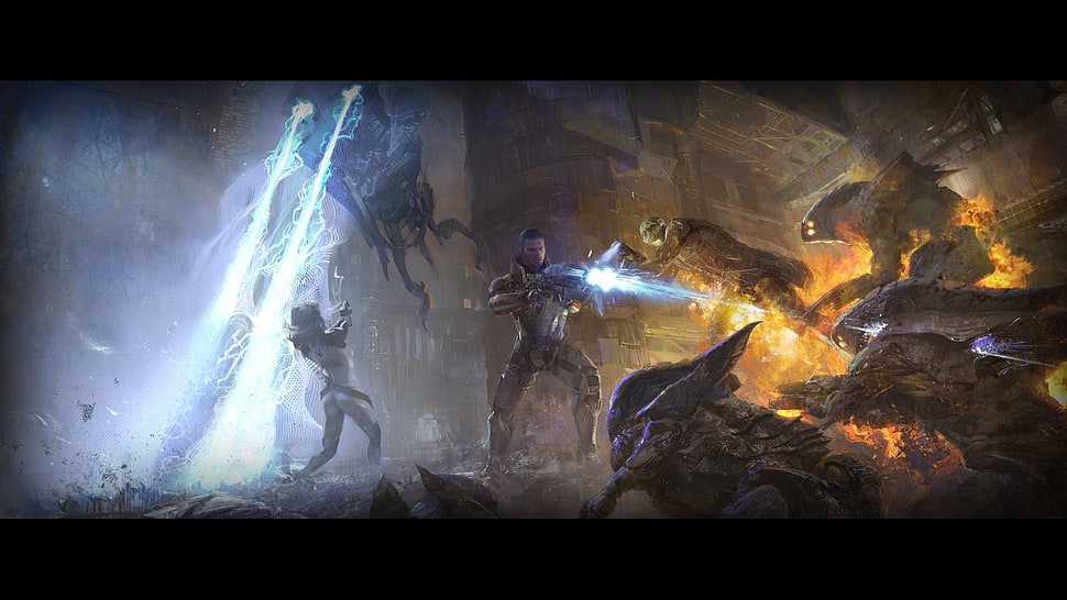 game digital wallpaper HD wallpaper