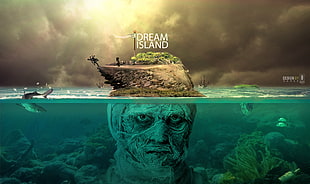 Dream Island wallpaper, Dreamlifter, island, dangerous, landscape HD wallpaper