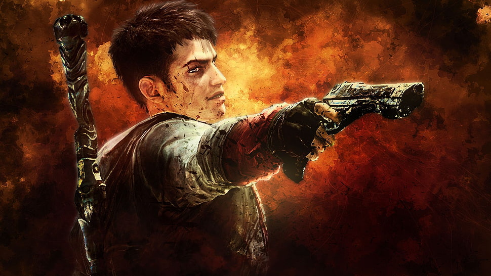 Dante from DMC 4 HD wallpaper