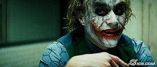 Joker digital wallpaper, Joker, Heath Ledger, Batman, The Dark Knight