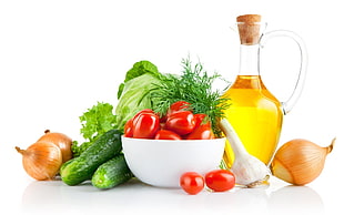 varieties of vegetables