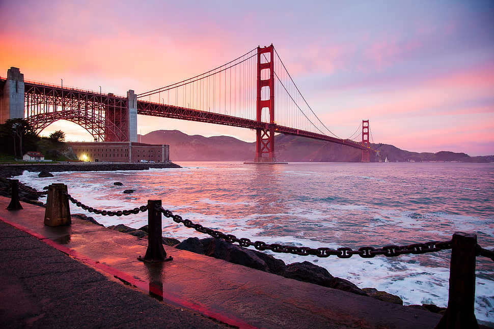 photo of Golden Gate Bridge, San Francisco California HD wallpaper