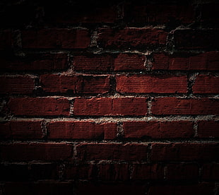 red concrete bricks, texture