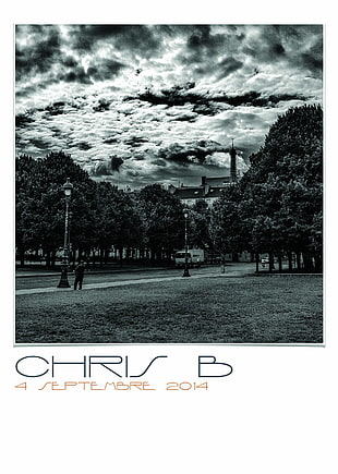 Chris B cover, Paris HD wallpaper