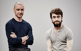 Daniel Radcliffe and James McAvoy
