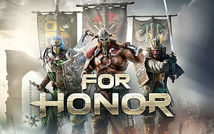 For Honor digital wallpaper, For Honor, knight, Vikings, samurai