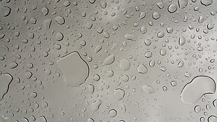 water dew on glass wall, water on glass, water drops, rain HD wallpaper