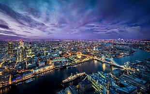 Tower bridge, London, London, England, city, cityscape