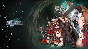 Final Fantasy XII wallpaper, Final Fantasy VII, artwork, video games