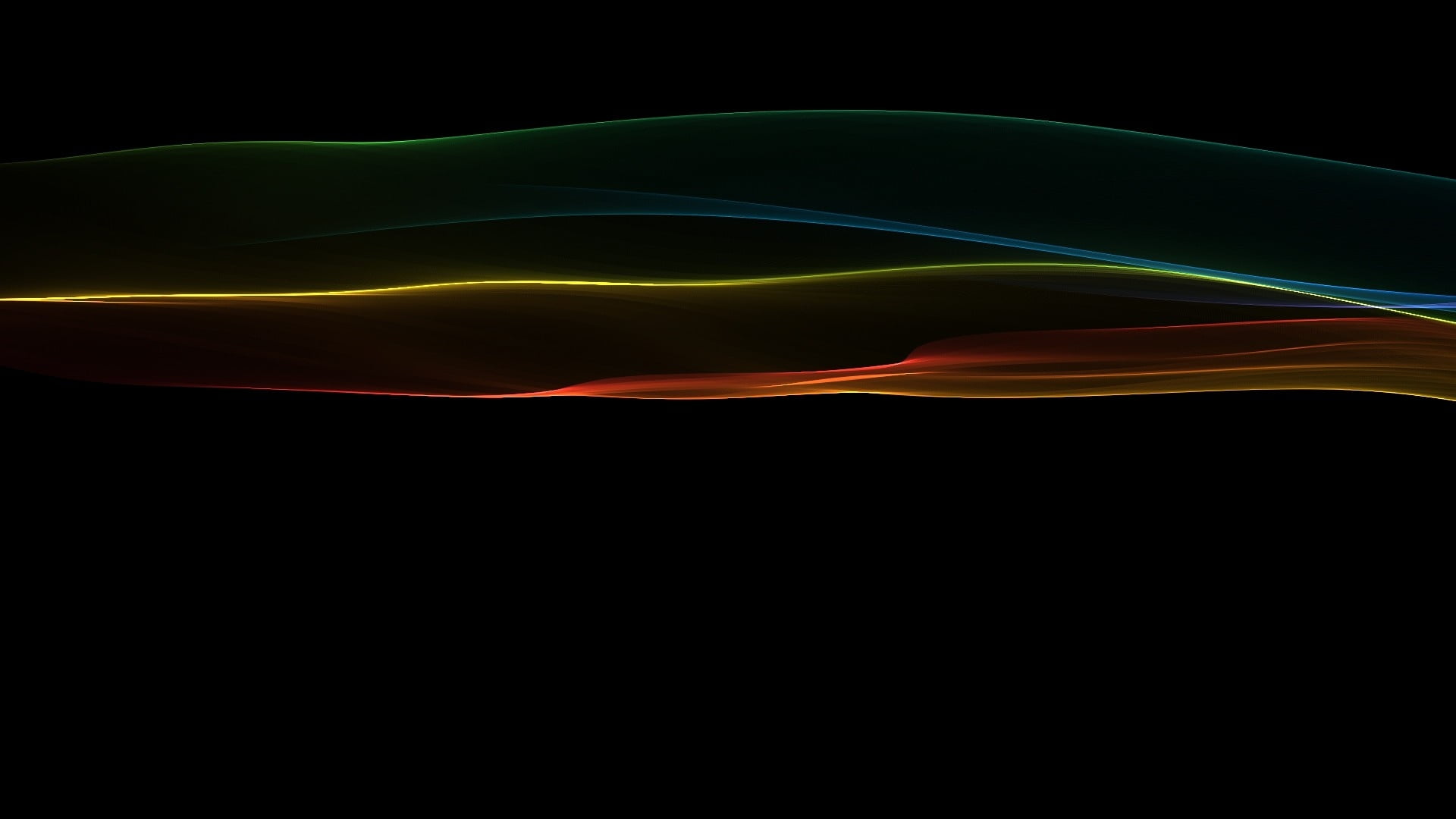 black and multicolored digital wallpaper