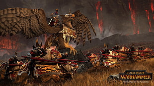 Total war Warhammer wallpaper, Total War: Warhammer, orcs, Fantasy Battle, Warhammer HD wallpaper