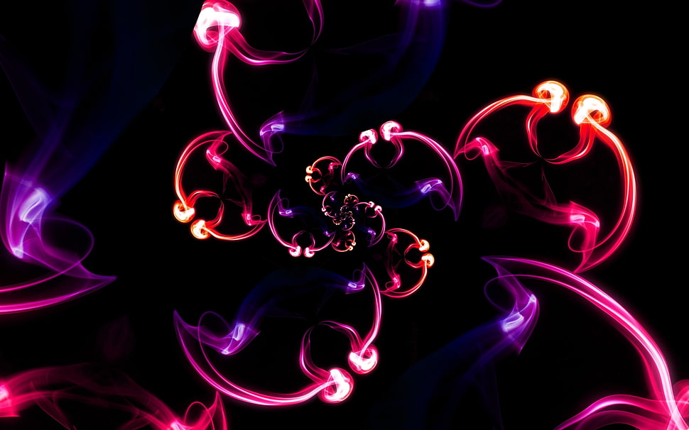 abstract digital wallpaper HD wallpaper
