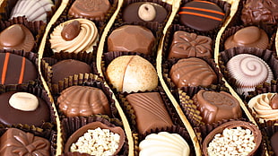 round chocolates