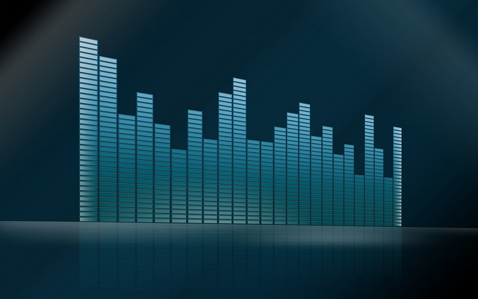 audio meter display, audio spectrum HD wallpaper