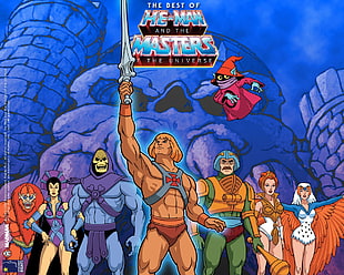 The best of He-Man and the Master of the Universe cover, He-Man, He-Man and the Masters of the Universe HD wallpaper