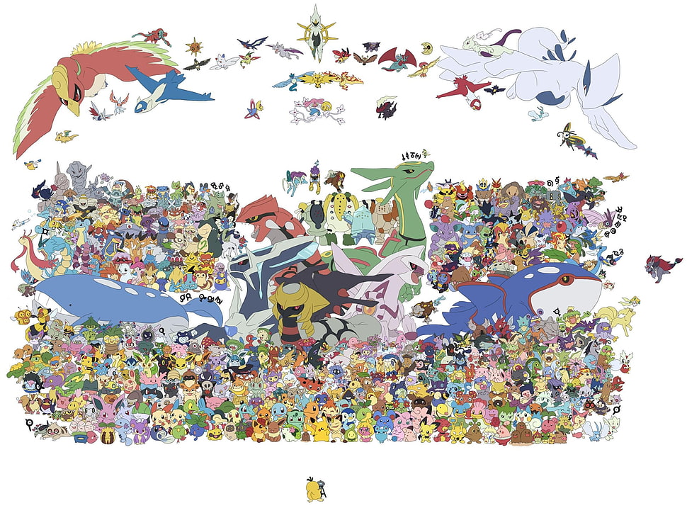 Pokemon 3D wallpaper HD wallpaper