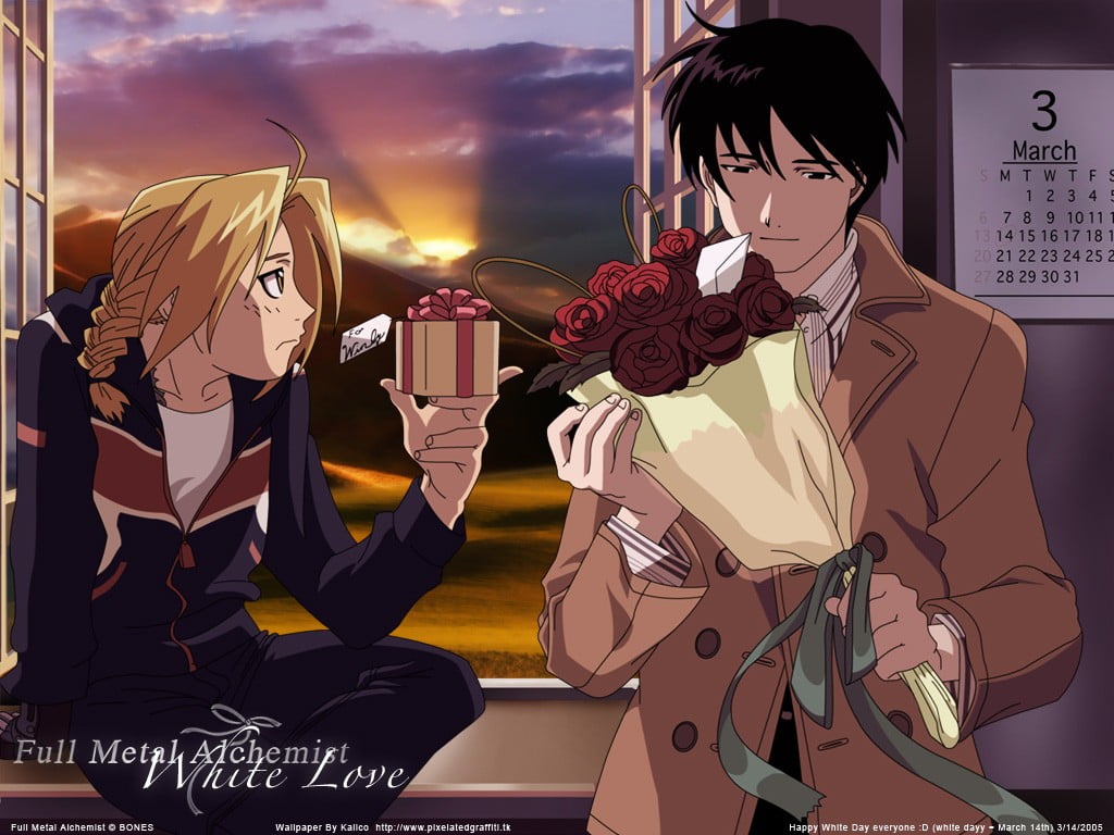 Full Metal Alchemist poster, Full Metal Alchemist, Elric Edward, Roy Mustang