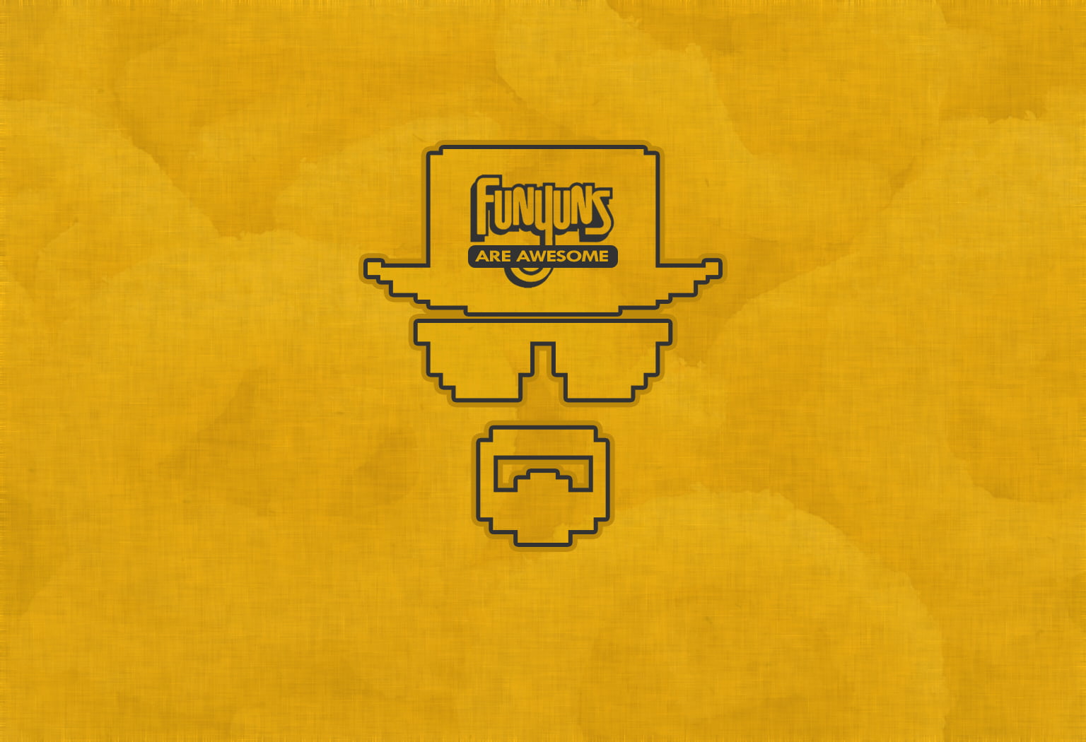 yellow Funyuns are awesome illustration, Breaking Bad, Heisenberg