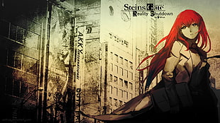 Steins Gate Reality shutdown poster HD wallpaper