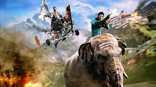 game digital wallpaper, Far Cry 4, video games HD wallpaper