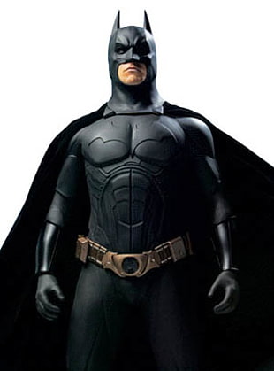 Batman costume illustration