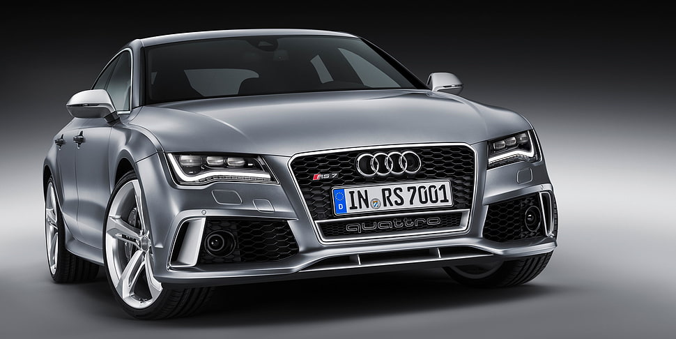gray Audi A-series HD wallpaper