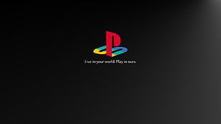 SONY PlayStation logo HD wallpaper