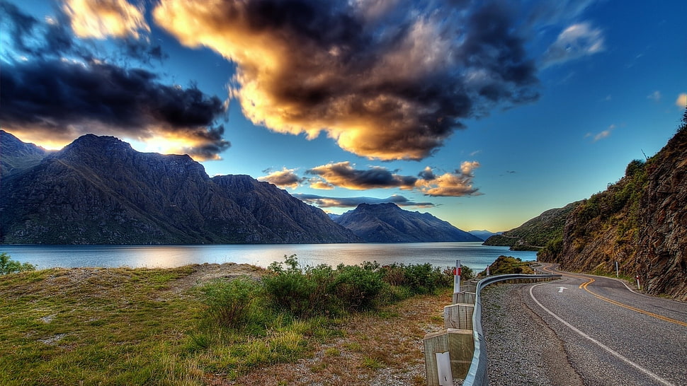 photo of cloudy sky HD wallpaper