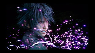 gray haired male anime character, Final Fantasy XV, Noctis, Final Fantasy