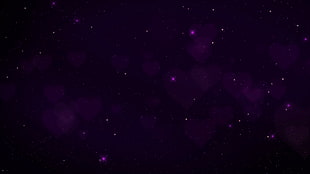 purple galaxy digital wallpaper