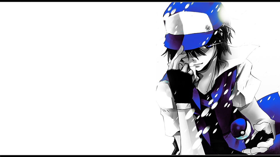 black haired male character digital wallpaper HD wallpaper