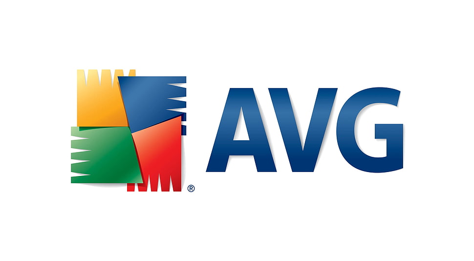 AVG logo illustration HD wallpaper