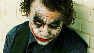 The Joker movie still screenshot, Joker, Heath Ledger, The Dark Knight HD wallpaper