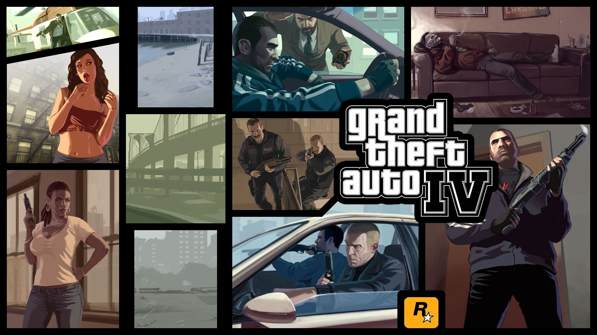 Grand Theft Auto IV poster