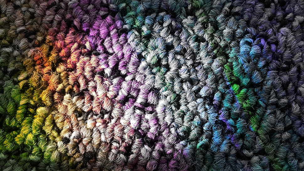 assorted-color of threads, Surface, Light, Texture HD wallpaper