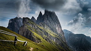 brown mountain, nature, mountains, landscape HD wallpaper