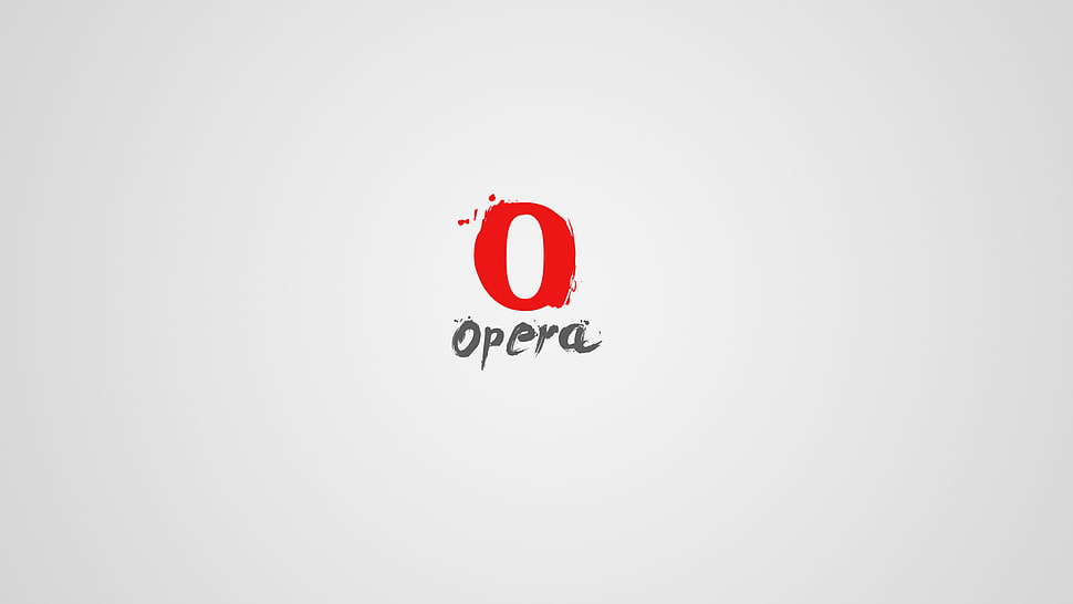Opera logo HD wallpaper
