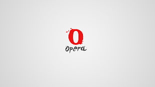Opera logo HD wallpaper