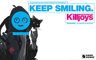 Keep Smiling. Killjoys screenshot, The True Lives of The Fabulous Killjoys, Danger Days, My Chemical Romance, Better Living industries HD wallpaper