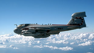 black and gray car roof rack, air force, jet fighter, Northrop Grumman EA-6B Prowler, military