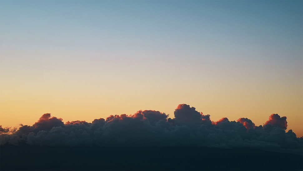 white clouds, sky, clouds HD wallpaper