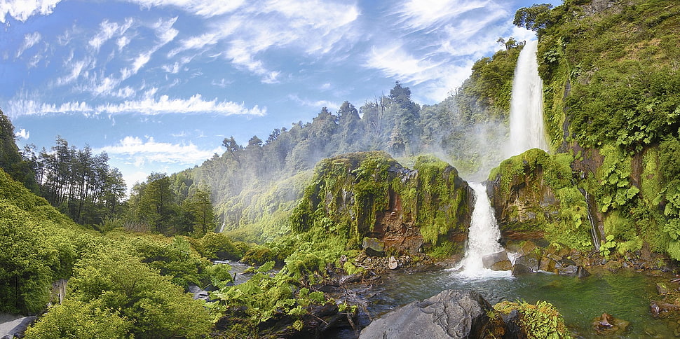 waterfalls, nature, landscape, waterfall, river HD wallpaper