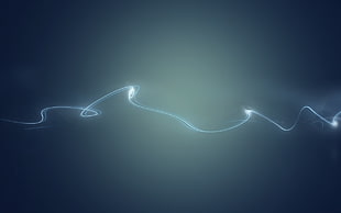 white smoke, simple background, waveforms