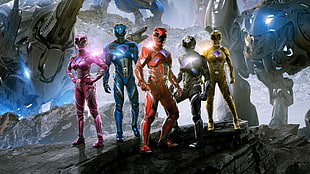 Power Ranger movie poster HD wallpaper
