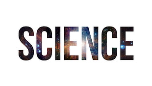 science text, science, nature, space, typography