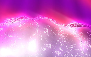 pink and purple water drops wallpaper HD wallpaper