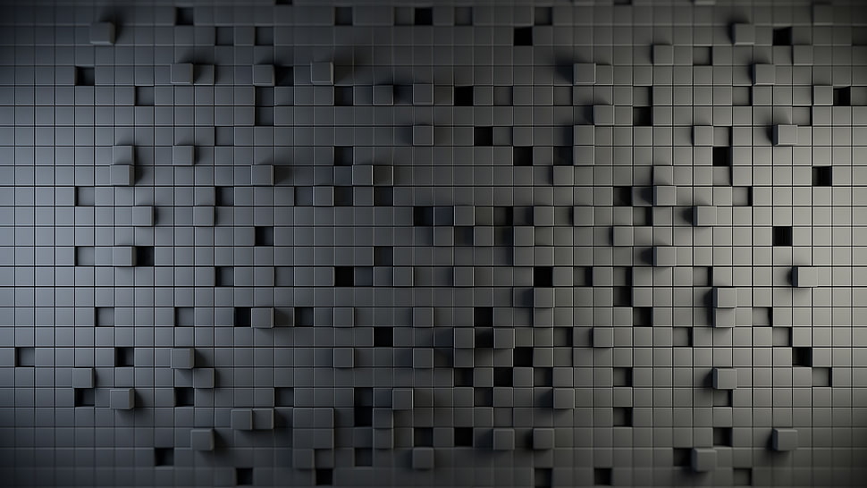 white and black area rug, digital art, render HD wallpaper