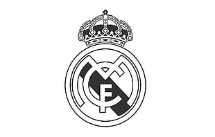 Real Madrid logo, Real Madrid, soccer