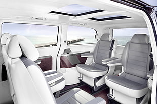 interior view photo of vehicle during daytime HD wallpaper