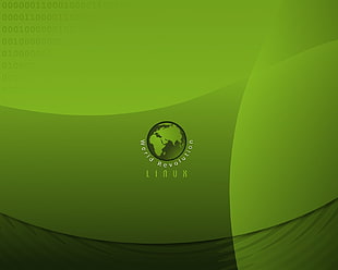 Linux World Revolution logo, digital art, Linux